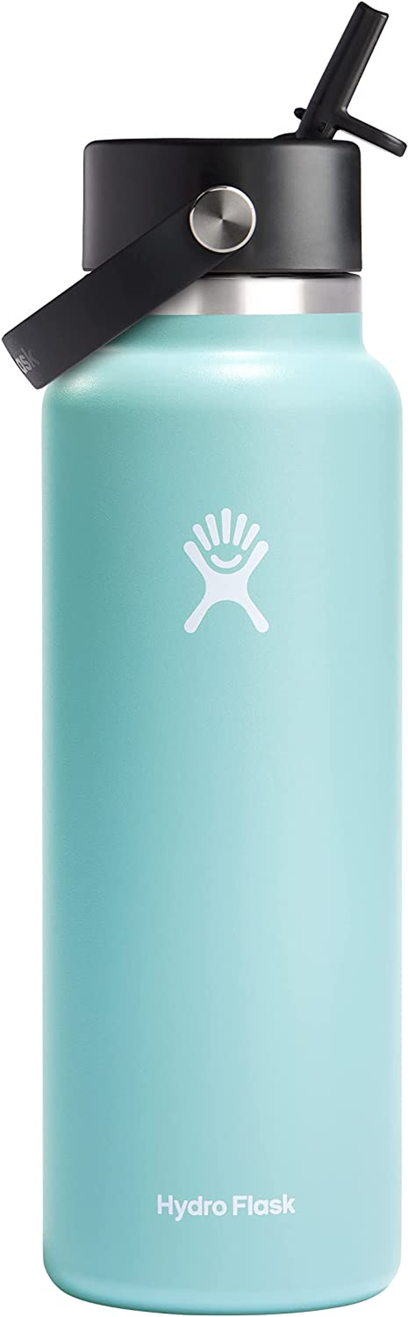 Hydro Flask Wide Flex Straw Cap Black 40 Oz