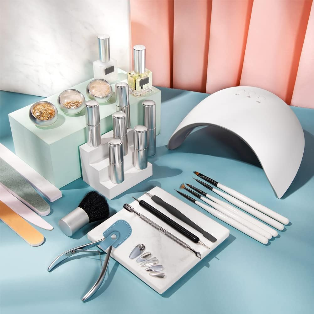 9 Pack Nail Scissors Protective Cover Portable Scissor Pouch Nail Nipper Protector Nail Trimmer Storage Container for Nail Cuticle Scissor Nail Nipper (9 Colors)