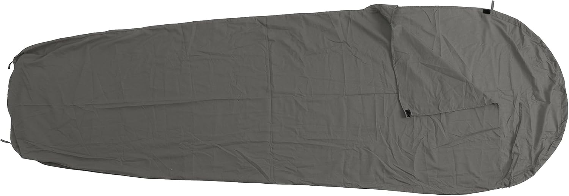Relags Unisex Basic Nature Mummy Sleeping Bag Liner &ndash; Grey Blend, One Size