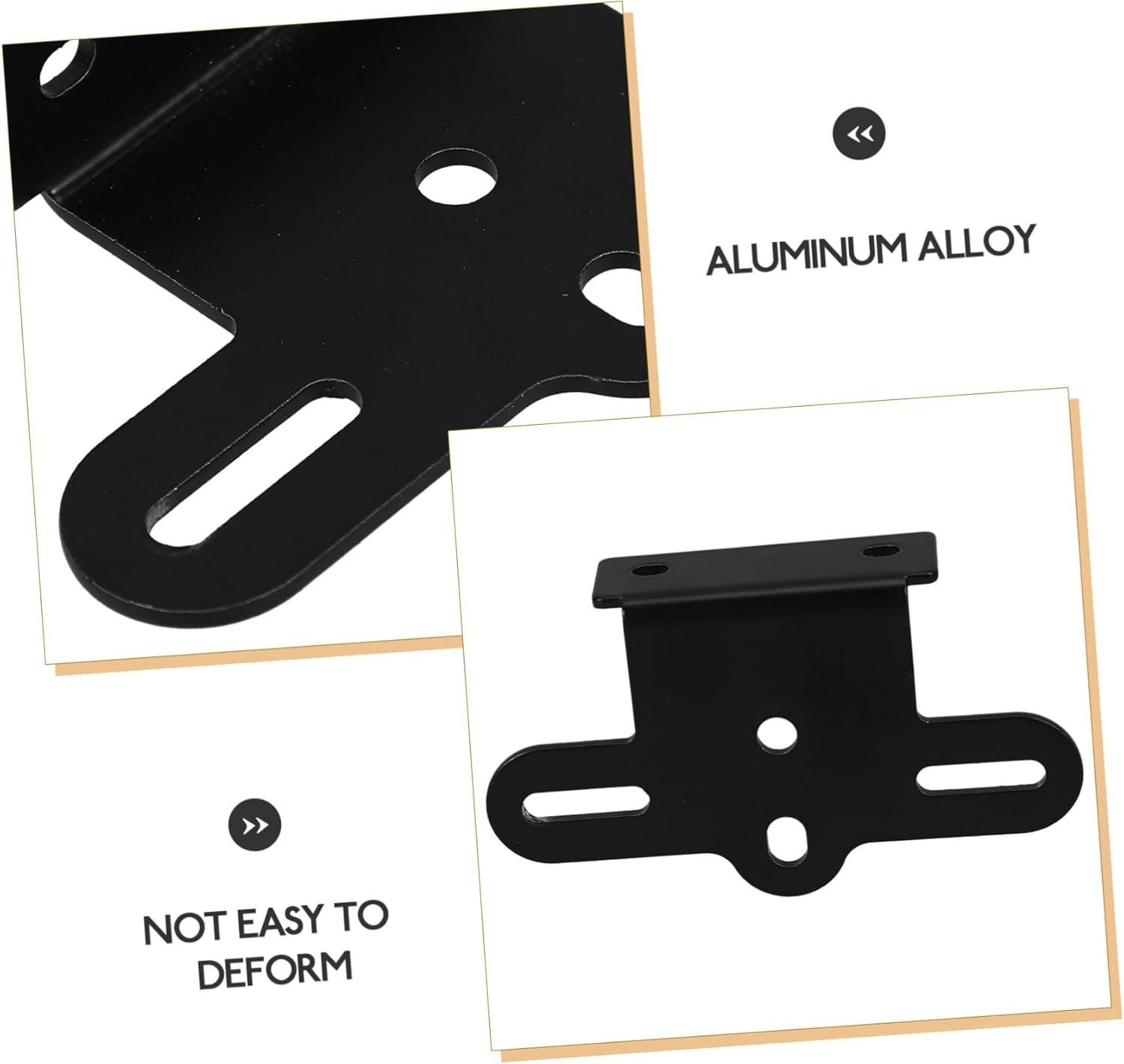 Anneome Bike Reflector Mount Shaped Reflector Holder for Mountain Easy Installation Bracket Safety and Visibility image number 6