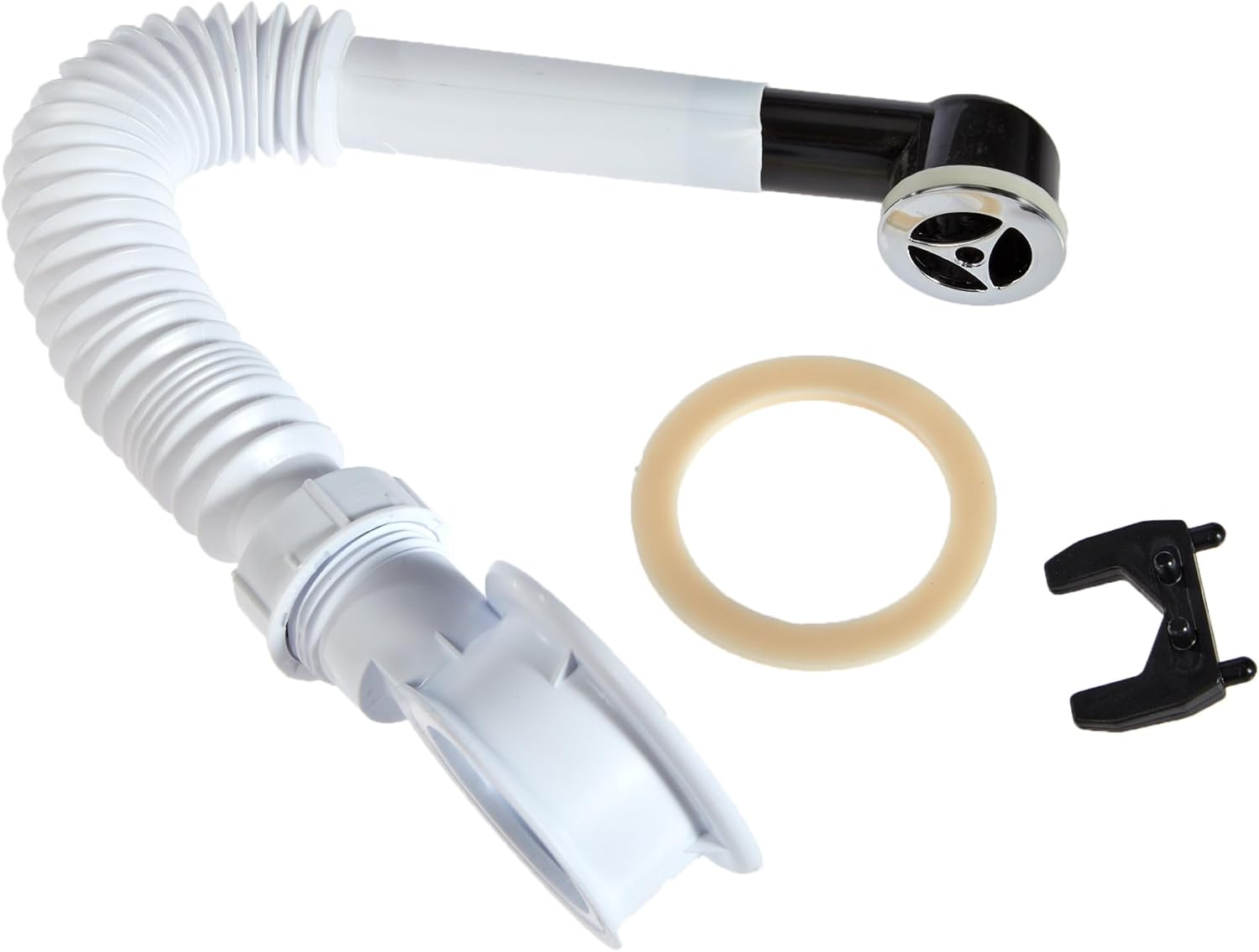 Wirquin SP2060099 Overflow Tube and Connection Pipe for Sink Extendible image number 1