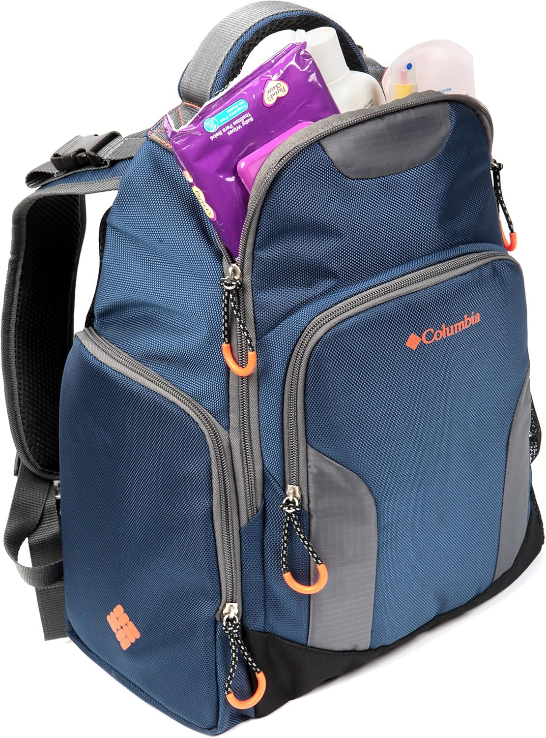 Columbia Summit Rush Backpack Diaper Bag, Navy Large image number 1