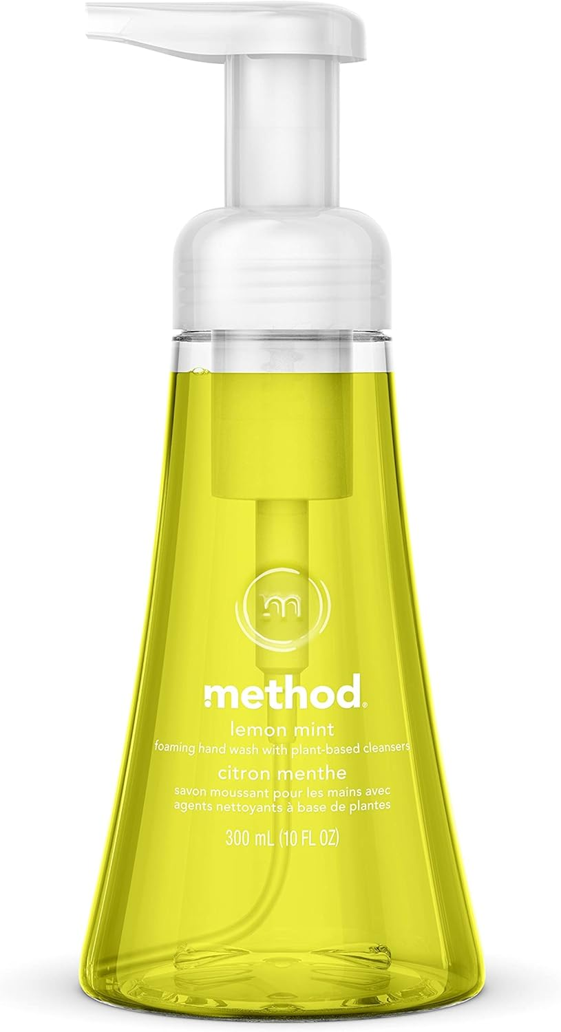 Method Foaming Hand Soap, Lemon Mint, 10 Ounce (Pack 6) image number 1
