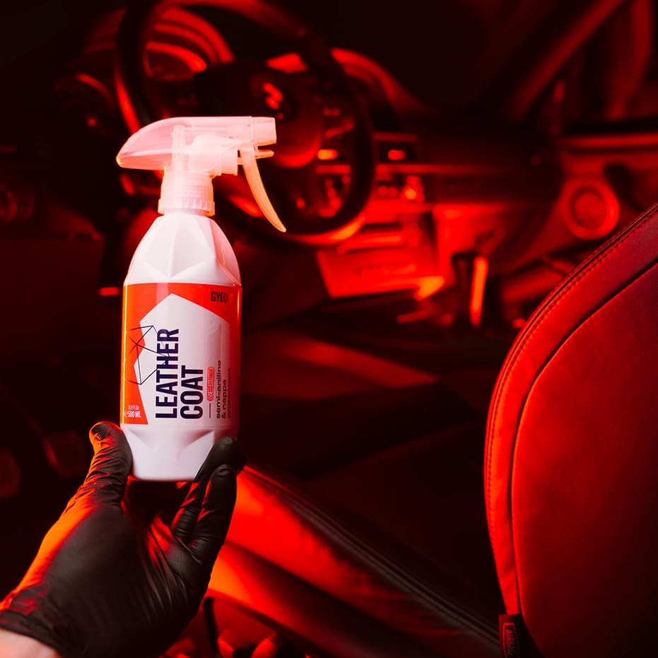 GYEON Quartz Q&sup2; Leathercoat - Easy to Use Leather Protection, Water Based, Wipe on Wipe Off, Non Greasy Satin Finish, Highly Repellent and Prevents UV Fading image number 1