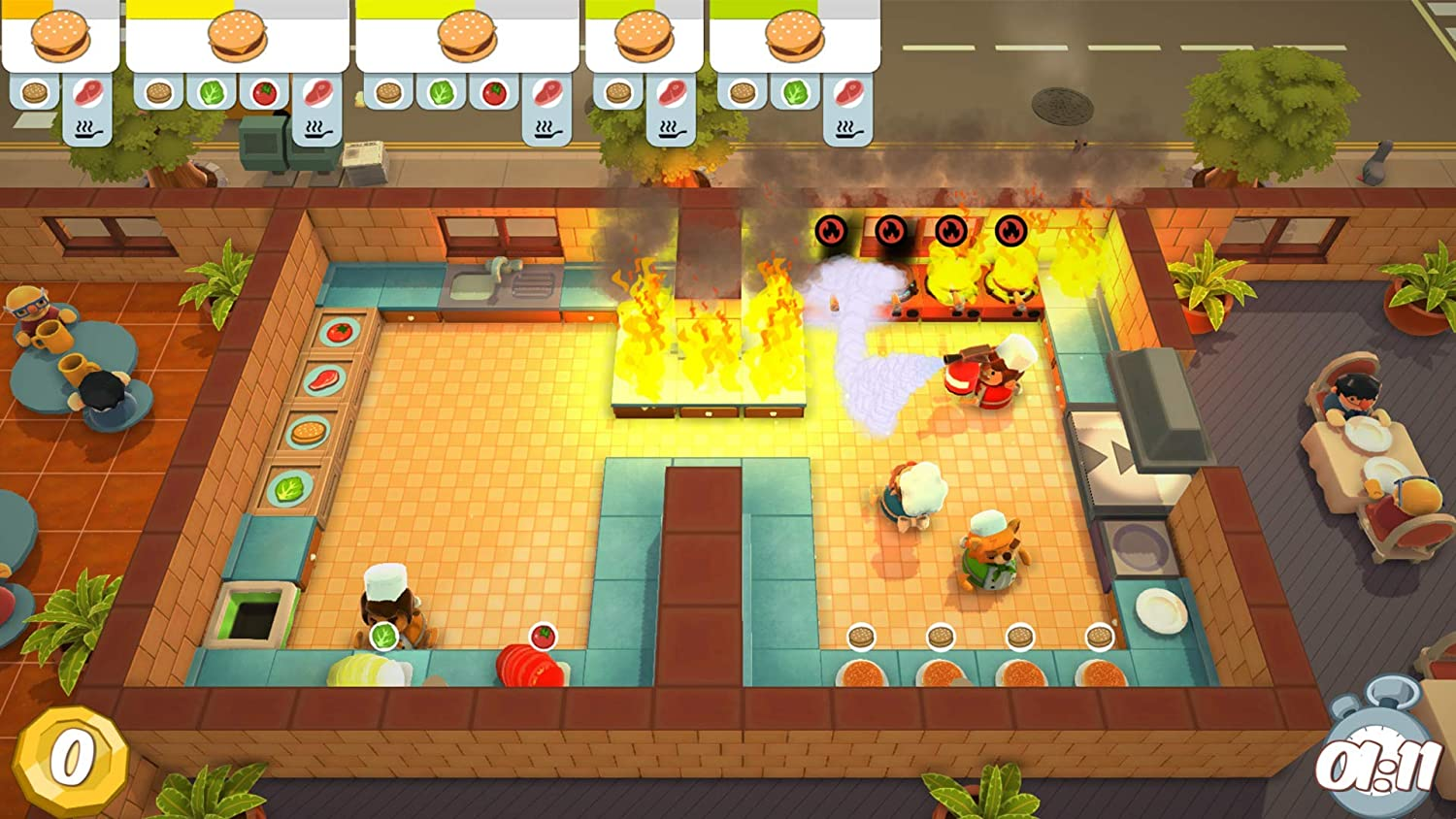 Team 17 Playstation 4 Overcooked + Overcooked 2 Double Pack Game image number 2