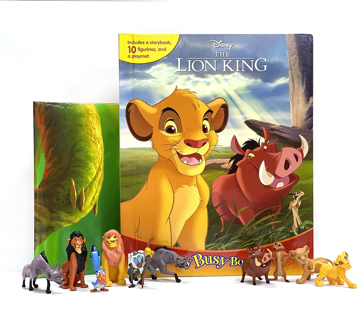 Disney Lion King My Busy Books - Storybook, 10 Figurines, Playmat: with Storybook, 10 Figurines and a Playmat image number 5