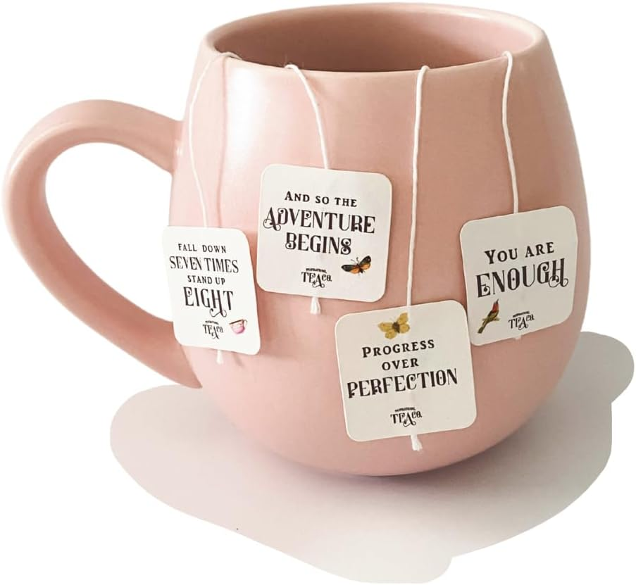 Inspirational Tea Co. 25 Biodegradable Tea Bags with Quotes (Moroccan Mint with Green Tea) image number 3