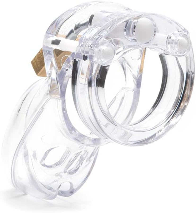 CB-X CB-3000 Chastity Cock Cage Kit, 37 Mm Size, Clear image number 4