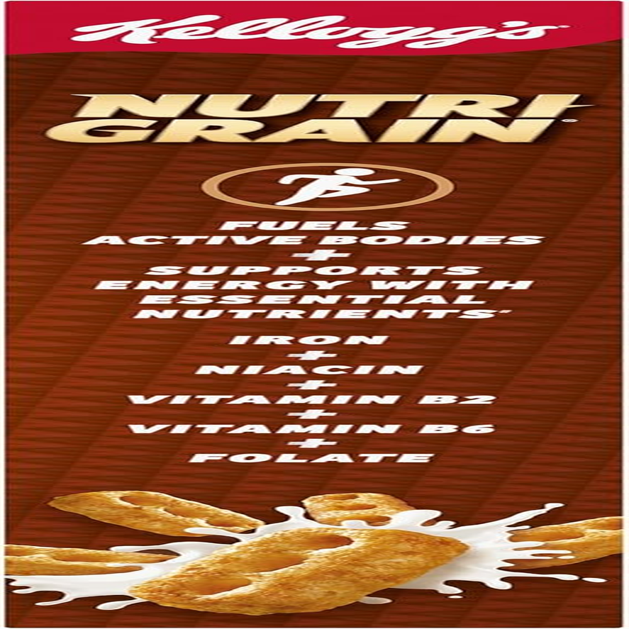 Kellogg'S Nutri-Grain Original Breakfast Cereal 470 G image number 1