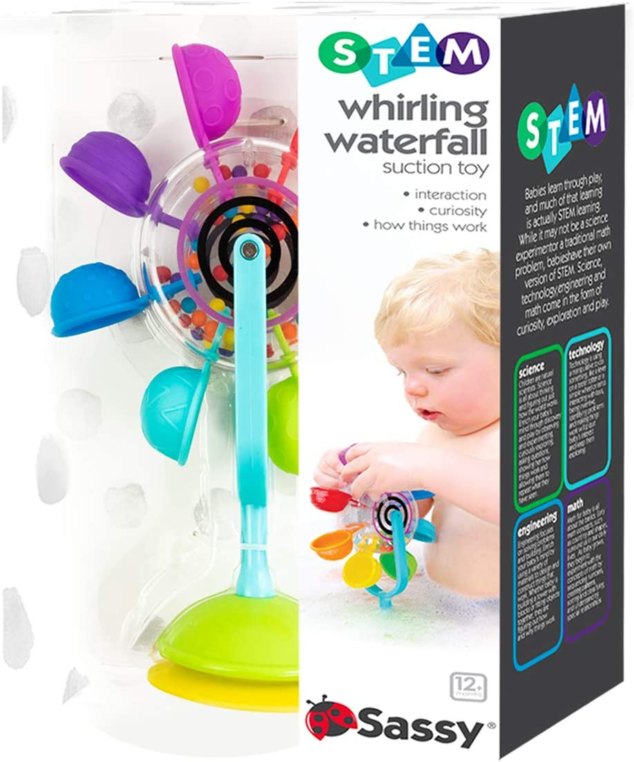 Sassy Baby Whirling Waterfall Bath Toy - 12M+