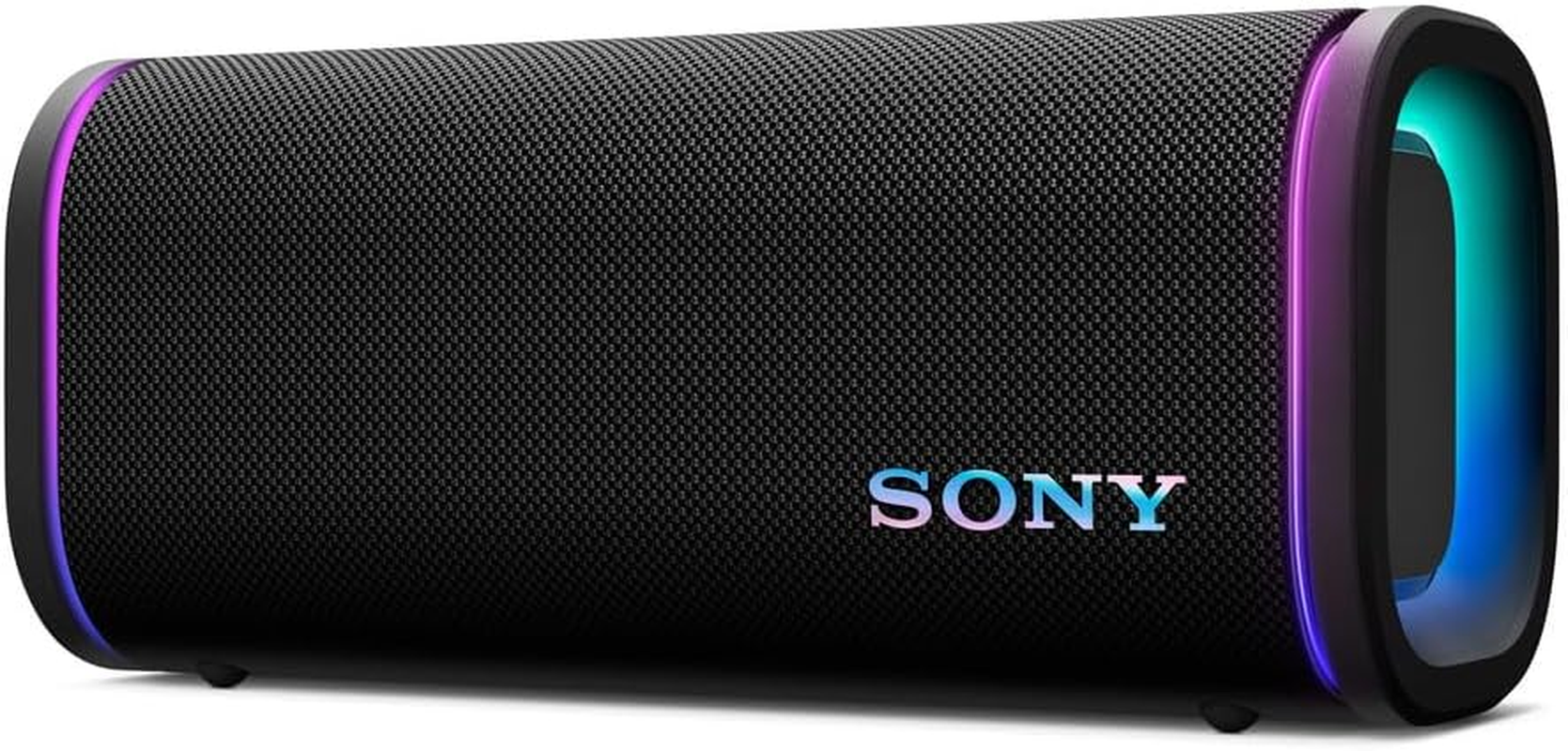 Sony ULT Field 5 Wireless Portable Bluetooth Speaker, IP67 Waterproof, Dustproof, and Rustproof with Enhanced Bass, 25 Hour Battery, 360&deg; Party Light, and Shoulder Strap (SRSULT50W), off White