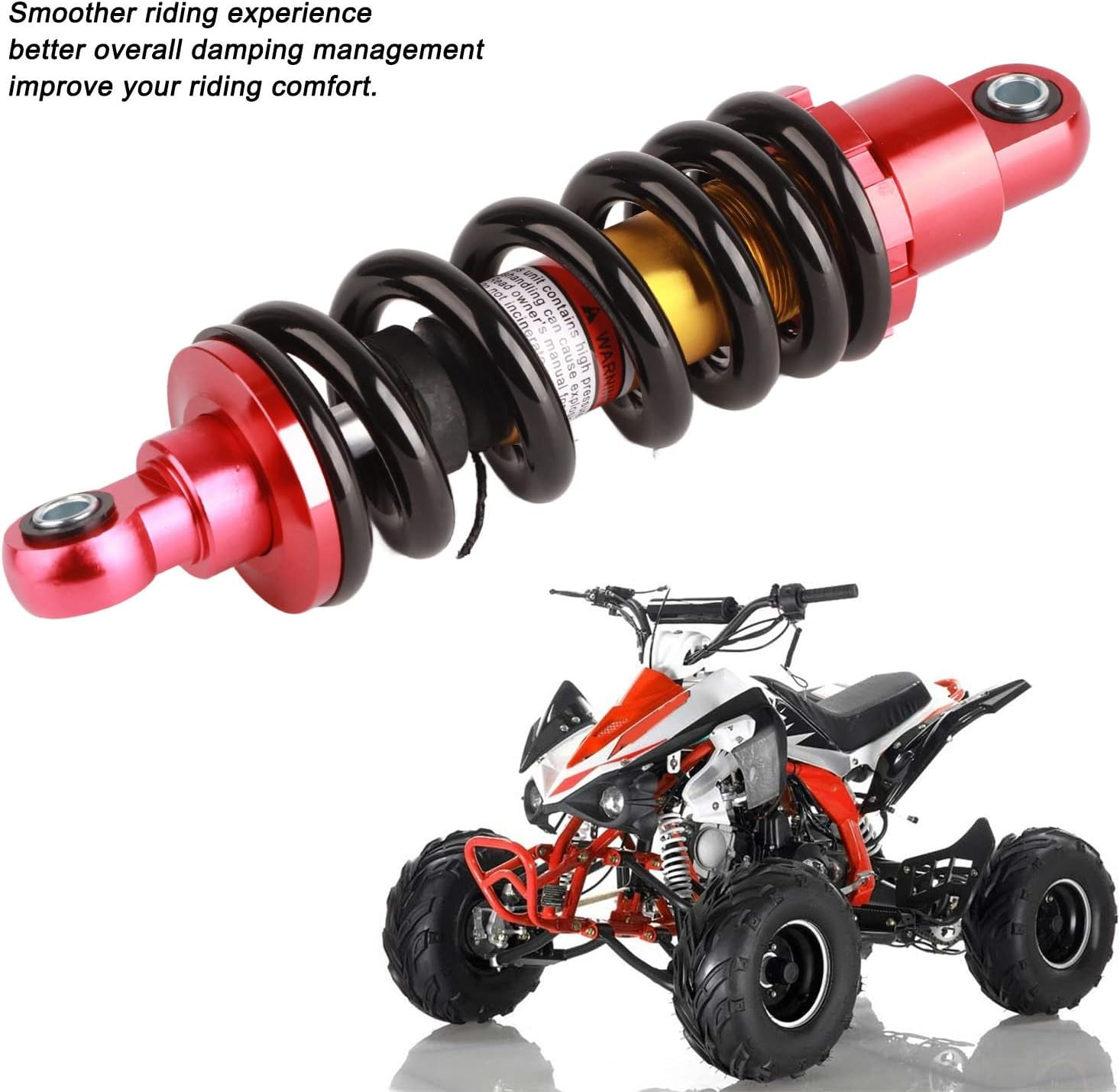Motorcycle Rear Suspension for to Bike ATV Scooter Upgrade -Duty Design image number 1