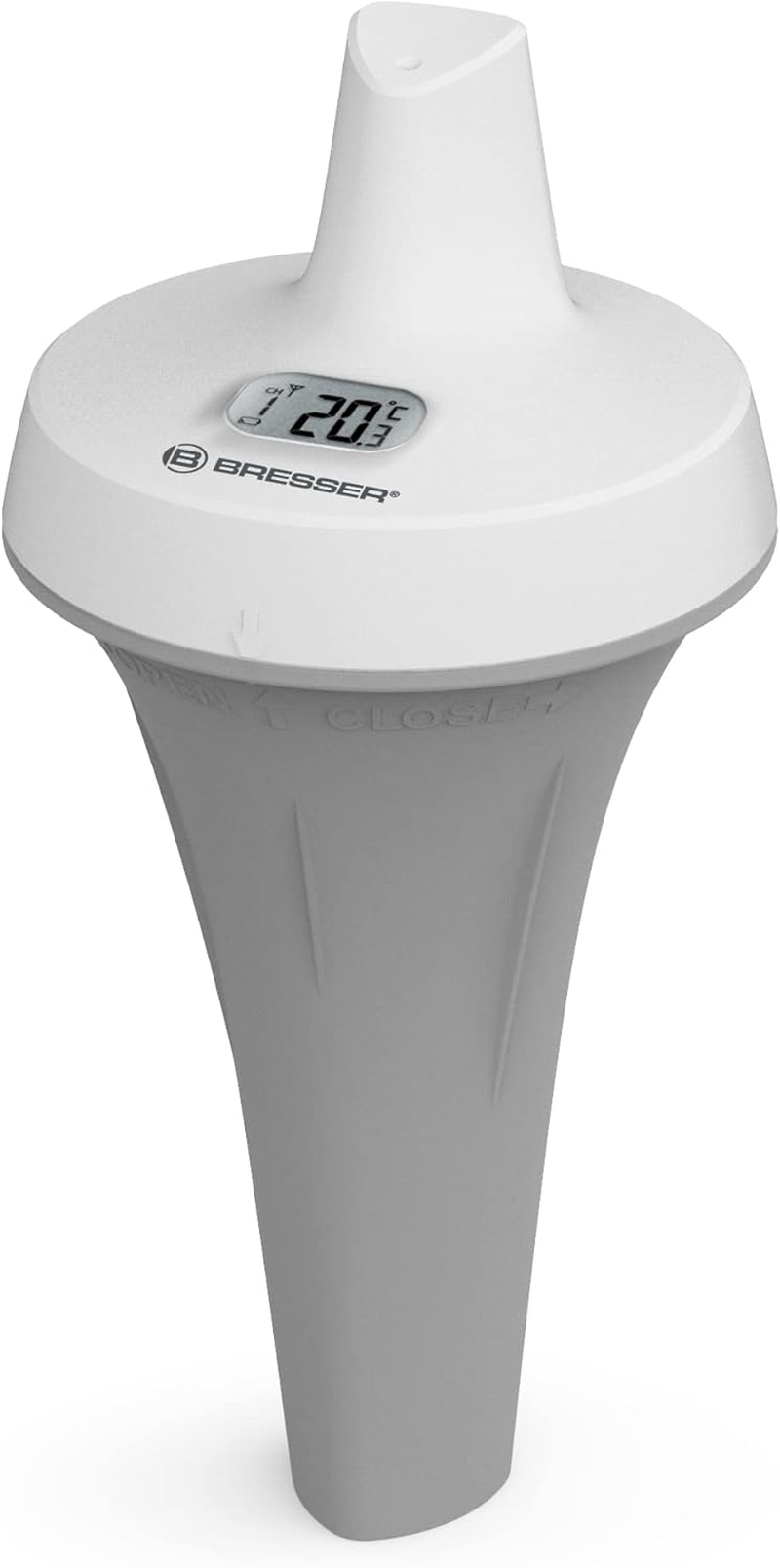 Bresser Pool Thermometer for Water Temperature Measurement, Additional Sensor for Some Bresser Weather Stations or Stand-Alone Solution - White image number 2