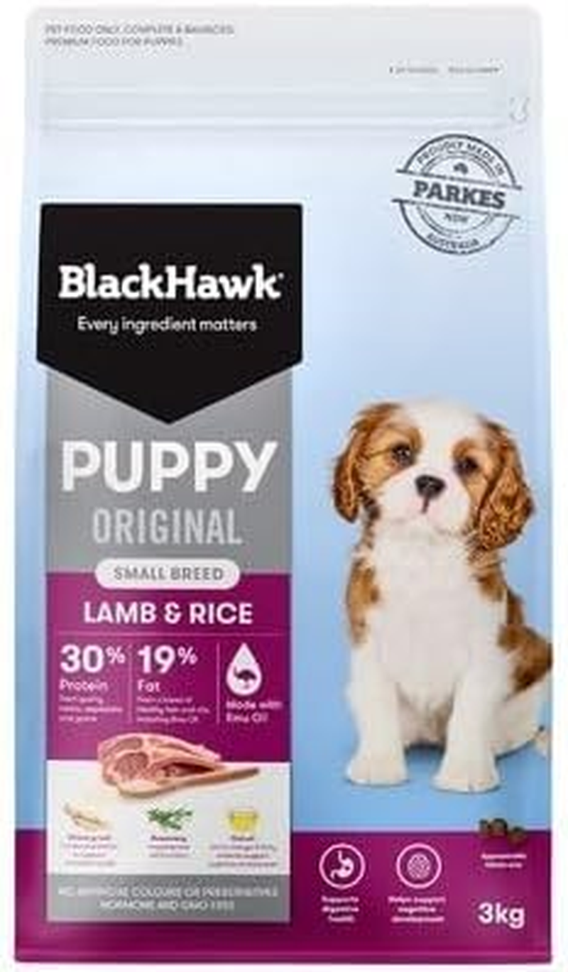 Black Hawk Puppy Small Breed Lamb and Rice Dry Dog Food 3 Kg image number 1