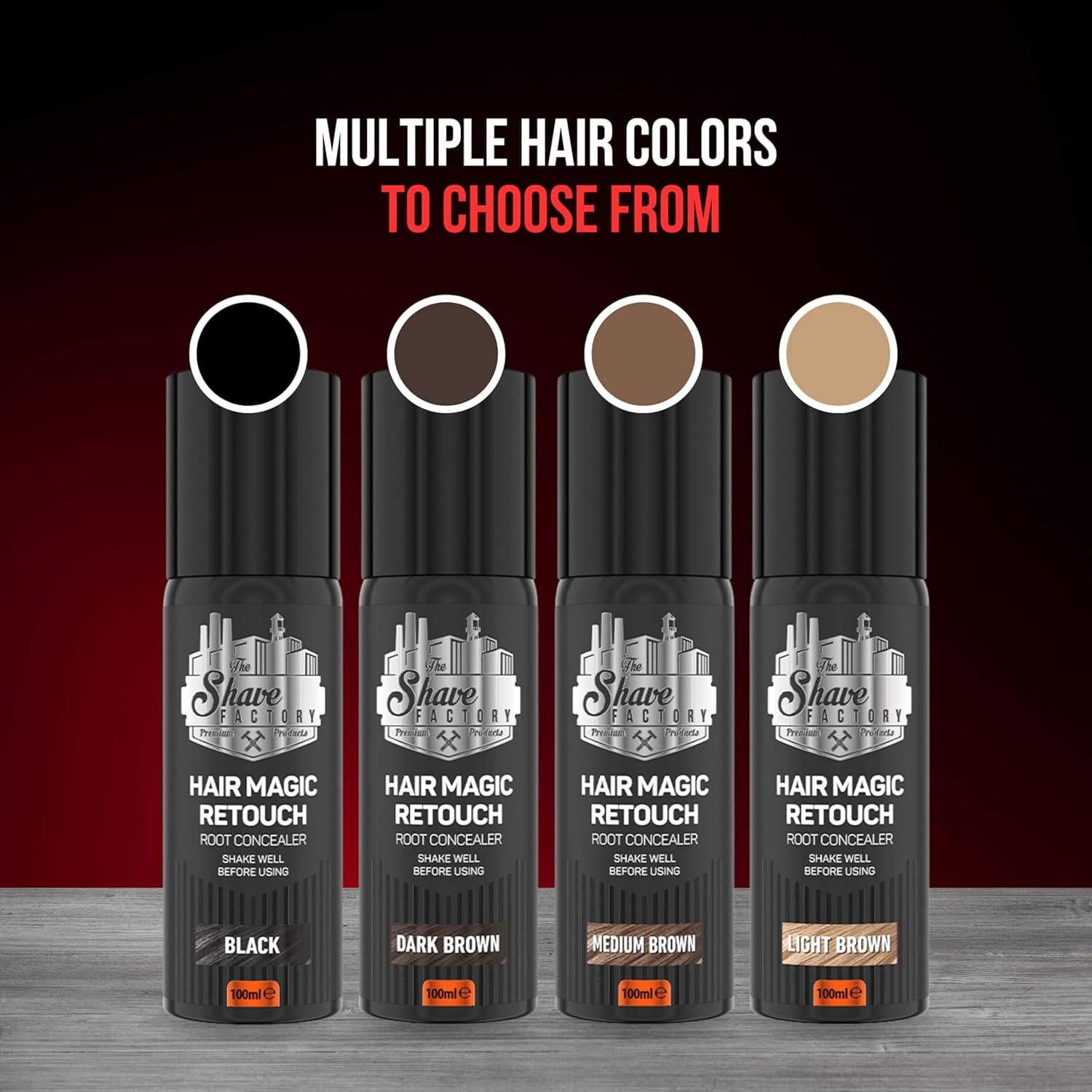 Hair Magic Retouch Root Concealer Light Brown, Instant White Hair Cover image number 6