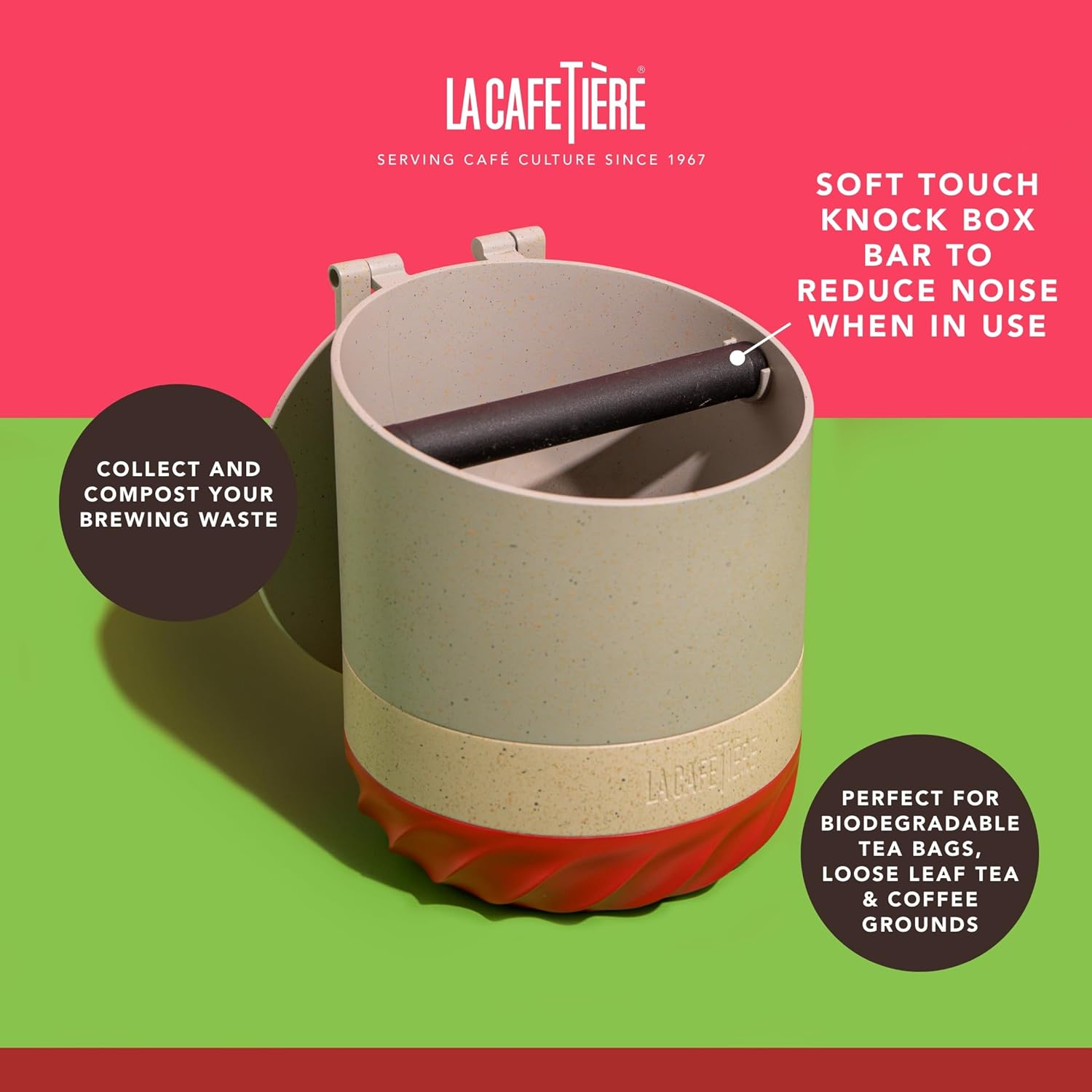 La Cafetiere Renew Coffee Knock Box and Composter image number 5