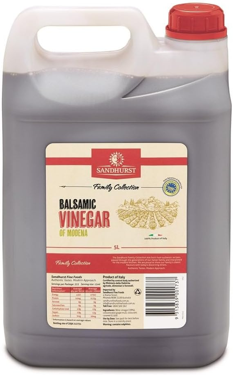 Sandhurst Balsamic Brown Vinegar 5 Litre