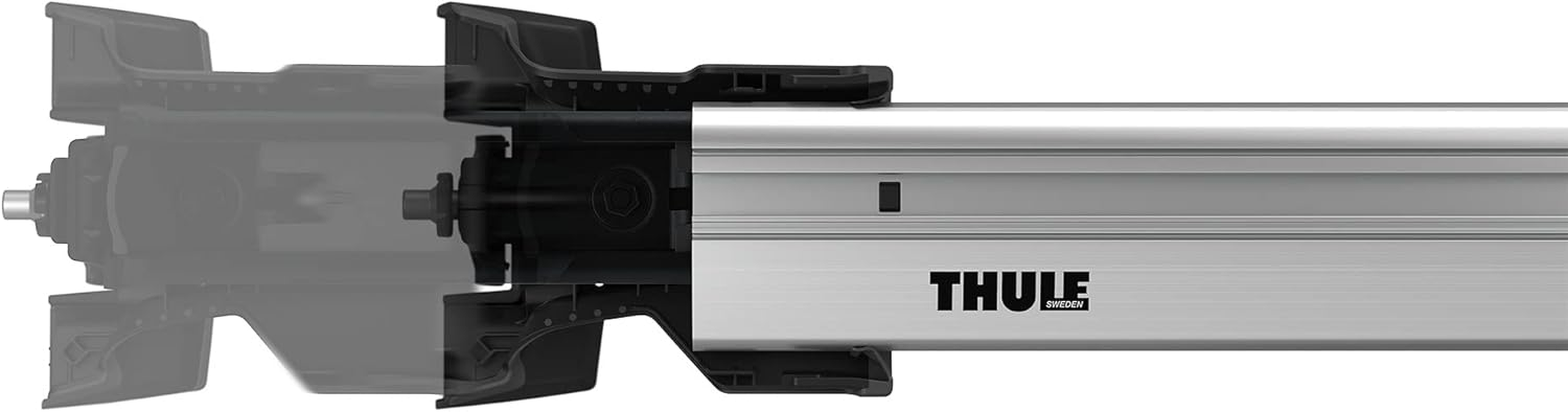 Thule 721300 EVO Wingbar Edge Roof Bar, 86 Cm Length, Aluminium image number 7