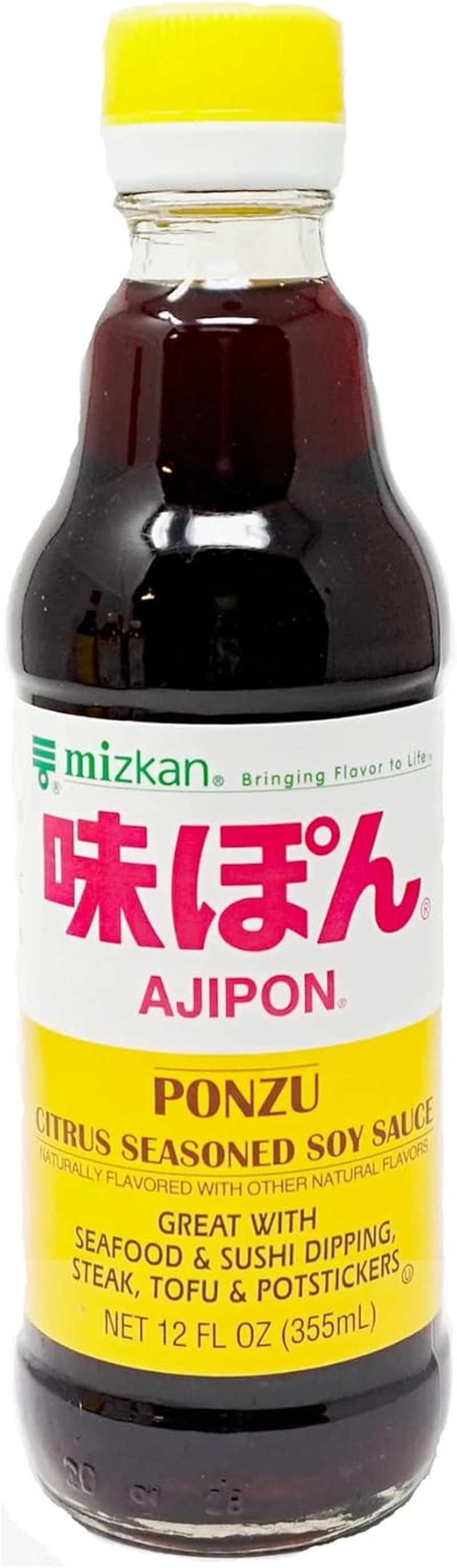 Mizkan Ajipon Ponzu Citrus Seasoned Soy Sauce 355 Ml