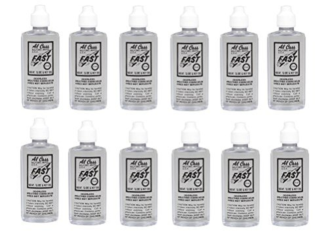 Al Cass Fast Valve Oil, (Box of 1 Doz. Bottles)