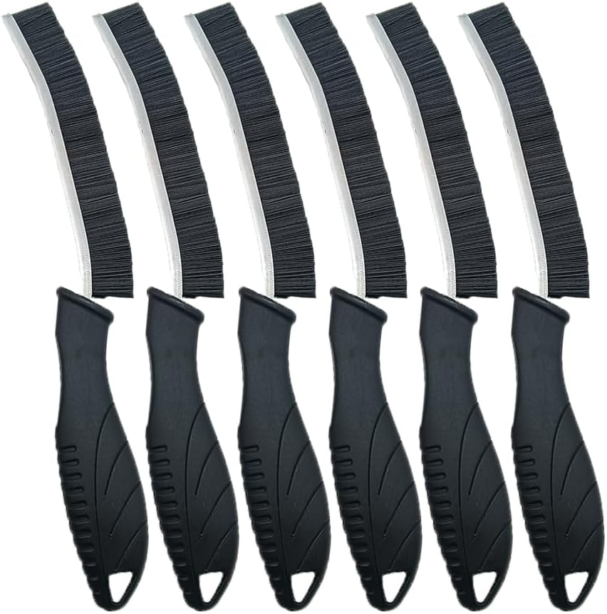 Crevice Cleaning Brushes, Cleaner Scrub Brush Tool for Hard to Reach Tight Space, Home Essentials, Cleaning Supplies for Shower, Bathroom, Kitchen, Toilet, Window image number 6