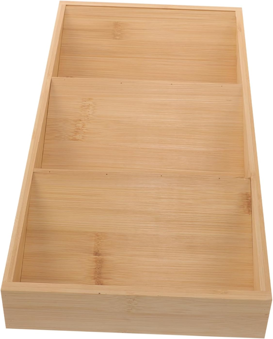 Hoement Bamboo Spice Rack 3-Tier Kitchen Organizer Spice Shelf for Seasoning Bottles Storage Countertop and Cabinet Condiment Holder