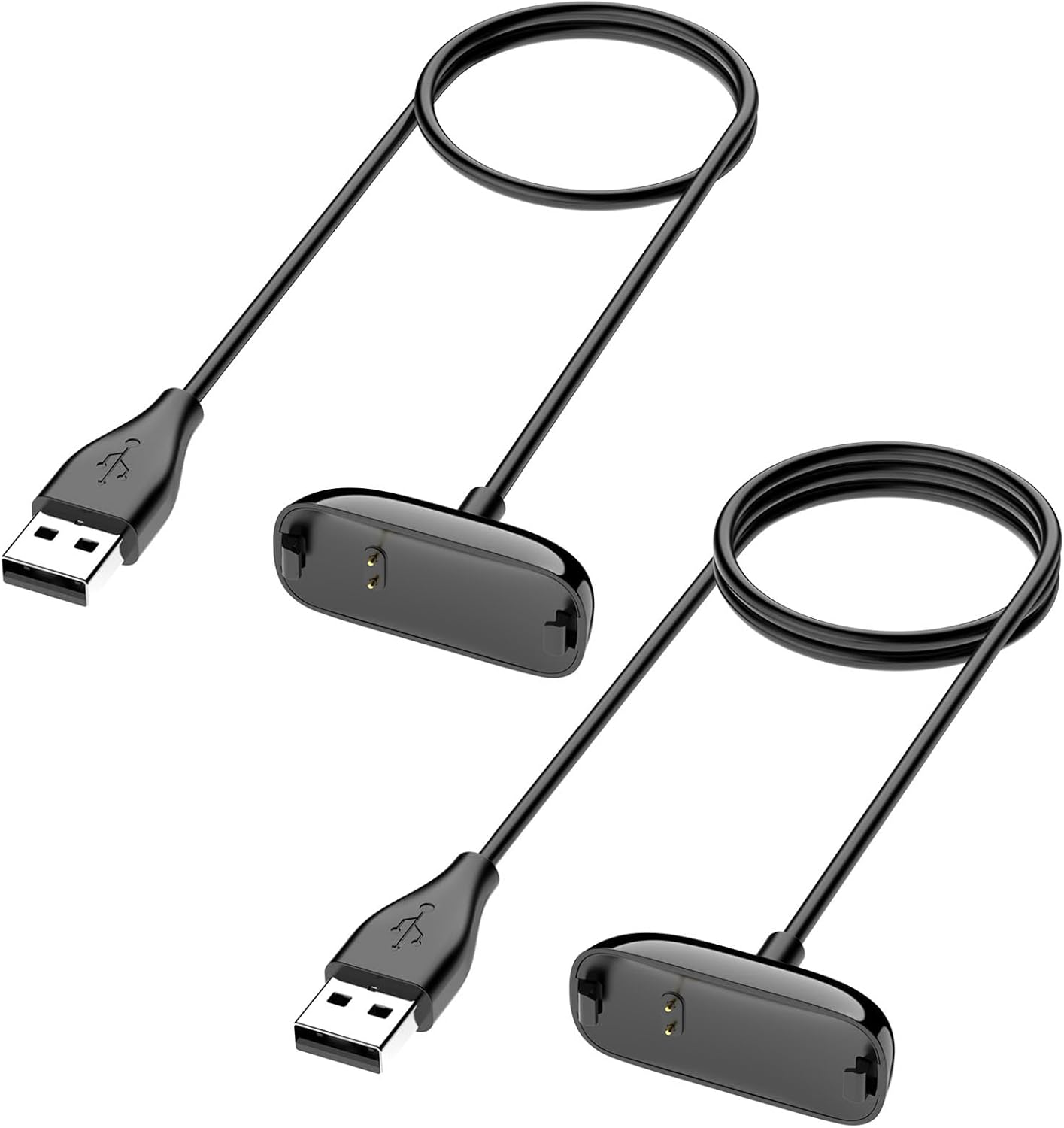 Meliya Charger for Fitbit Inspire 2 / Ace 3, Replacement USB Charging Cable Compatible with Fitbit Inspire 2 / Ace 3 Fitness Tracker image number 1