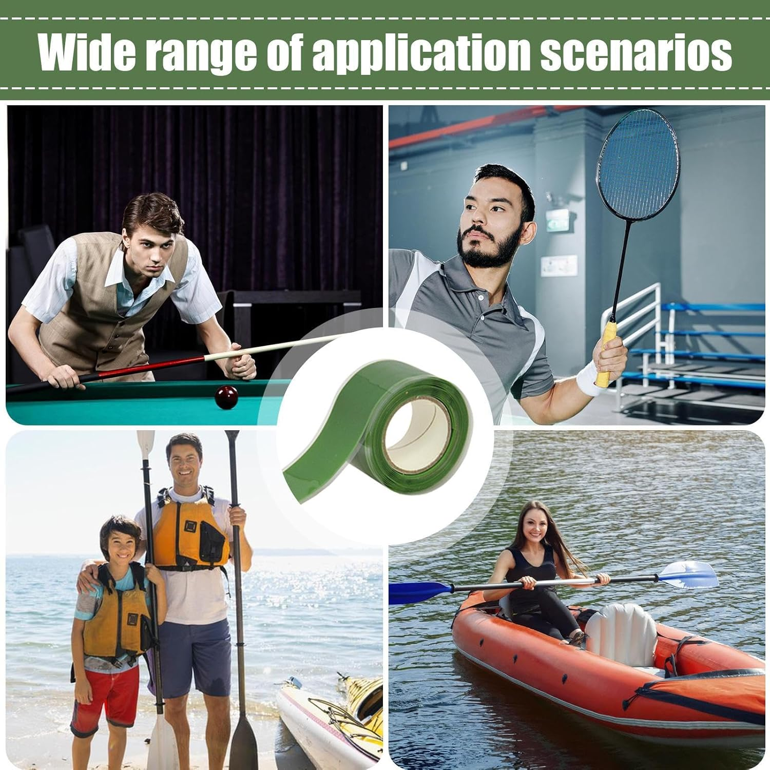 Silicone Tape Plumbing, Leak Seal Tape, 5FT Silicone Tape for Plumbing, Leak Seal Tape Waterproof, Silicone Grip Tape for Pipe