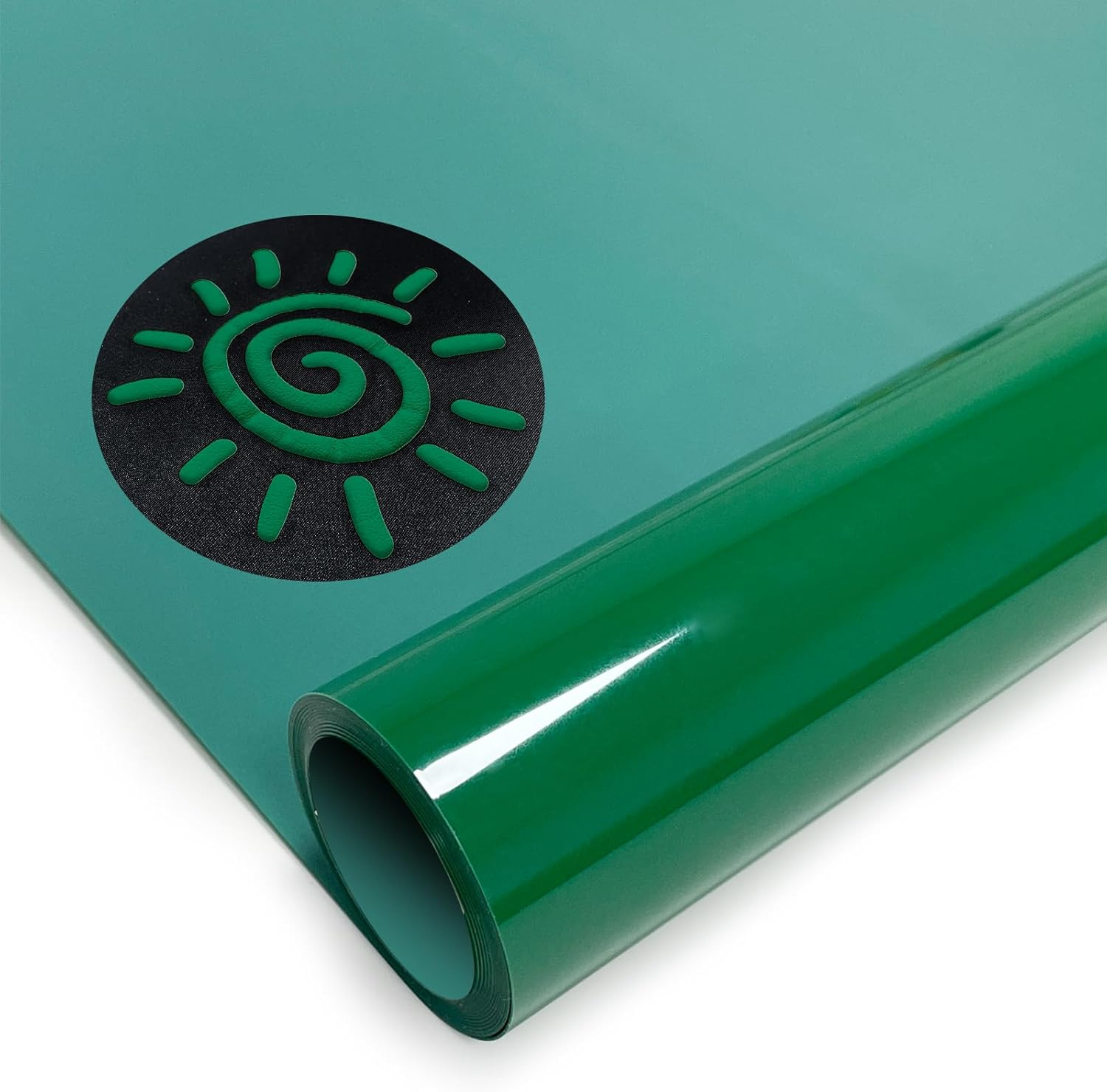 Merrymade White Puff Heat Transfer 3D 12" X 5 Ft for T-Shirt, Puff Iron on Rolls for Cutter Machine - Easy to Cut & Weed for Heat Vinyl Design (White)