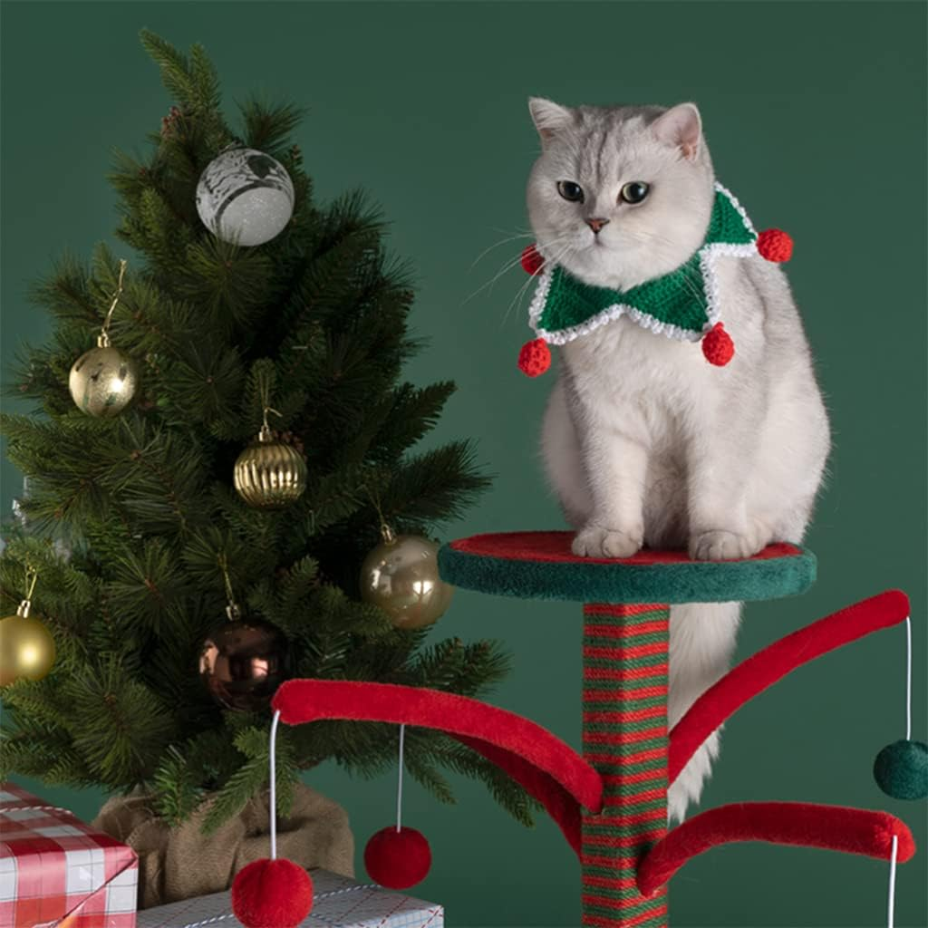 Creative Cat Tree, Comfortable Cat Furniture Plush Platform, Cat Tower with Scratching Posts for Play