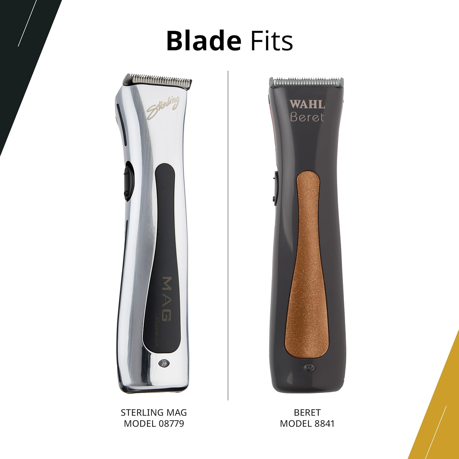 Wahl Professional Detachable Snap on Blade for the Beret, Echo, Sterling MAG, and Sterling 4 Trimmers for Professional Barbers and Stylists - Model 2111