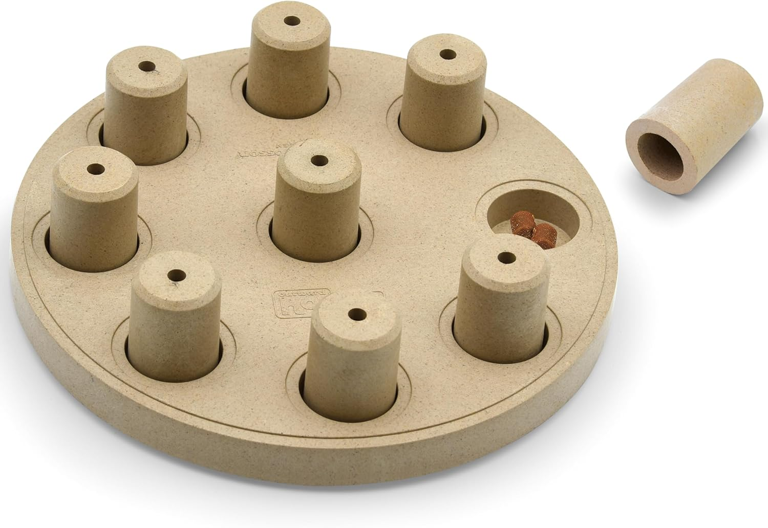 Nina Ottosson by Outward Hound Dog Smart Tan Composite Interactive Treat Puzzle Dog Toy