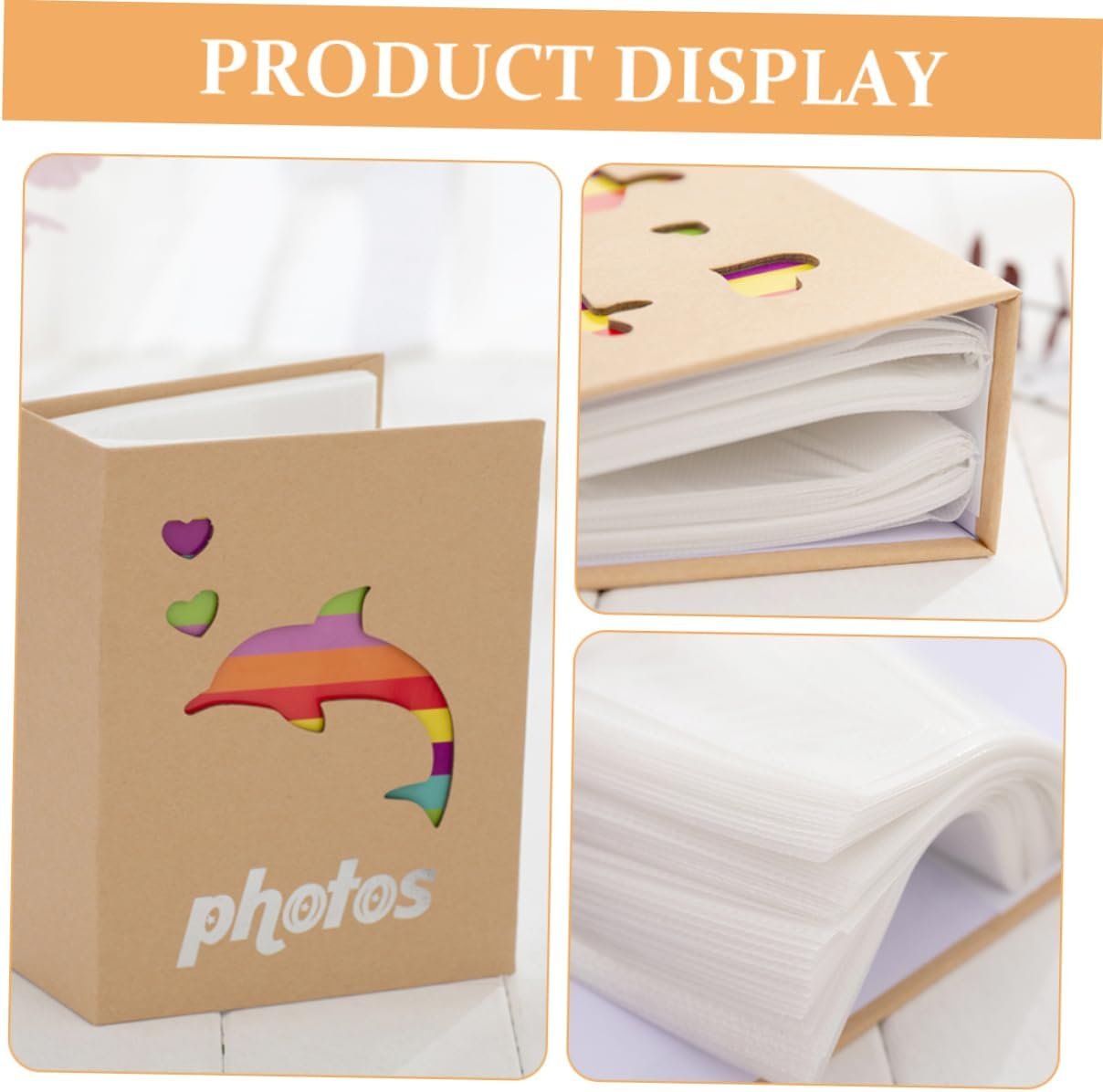 Cute Photo Album Keepsake Album for Boy Girl Adorable for Storing Displaying Cherished Memories image number 1