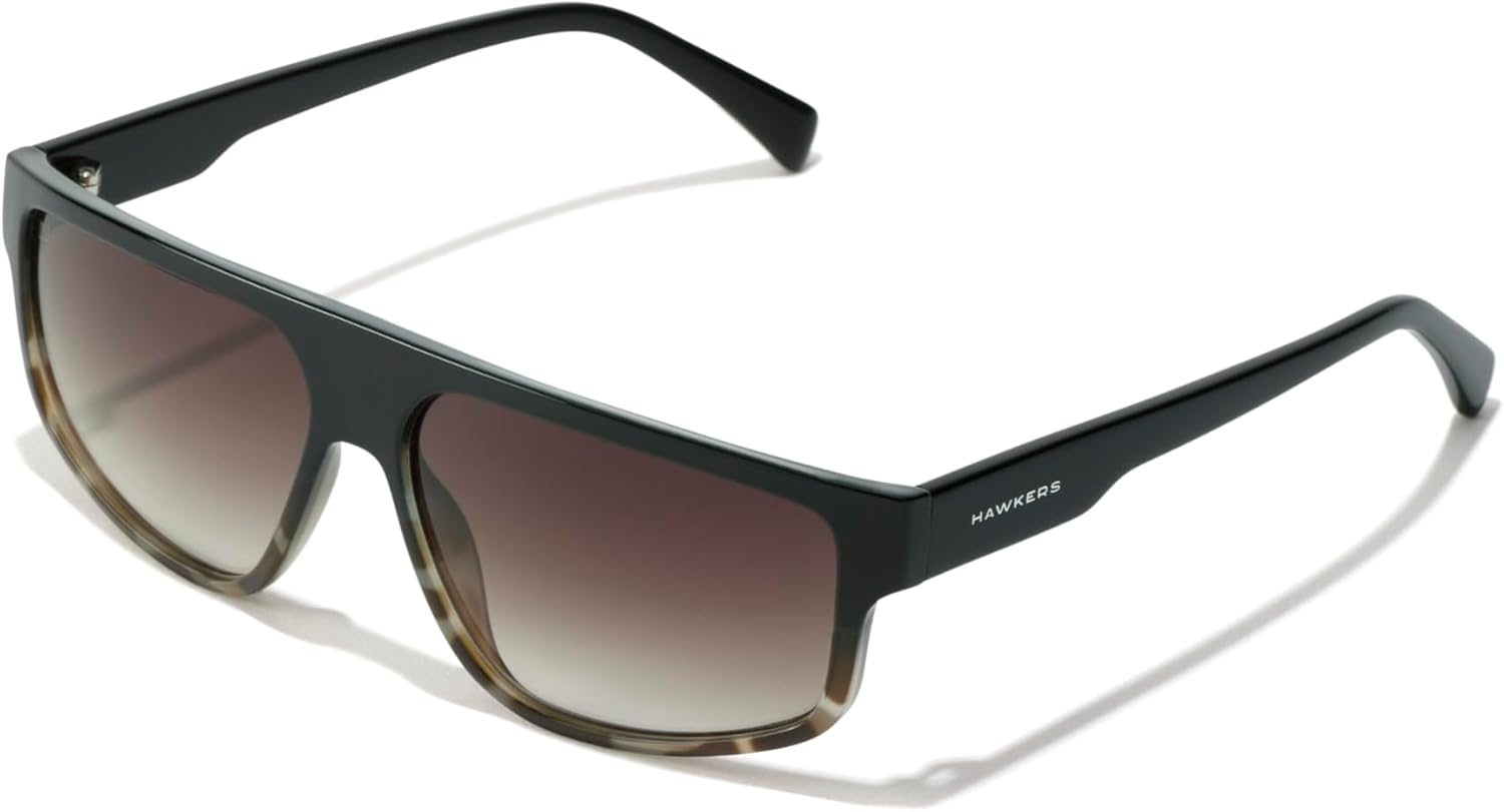 HAWKERS Sunglasses for Men and Women - Protection UV400 - ASTRO Model - Aviator and Rectangle Sunglasses