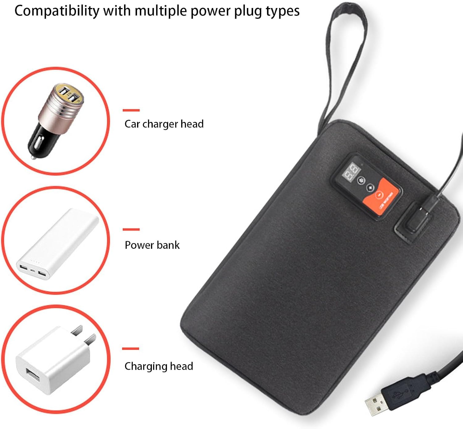 Baby Wipe Warmer, Large Capacity Wipes Dispenser, Fast and Even Heating, 30&deg;C to 60&deg;C Adjustable Temperature, Diaper Wipe Warmer with Safe Heating Technology, Prevent Overheating image number 1