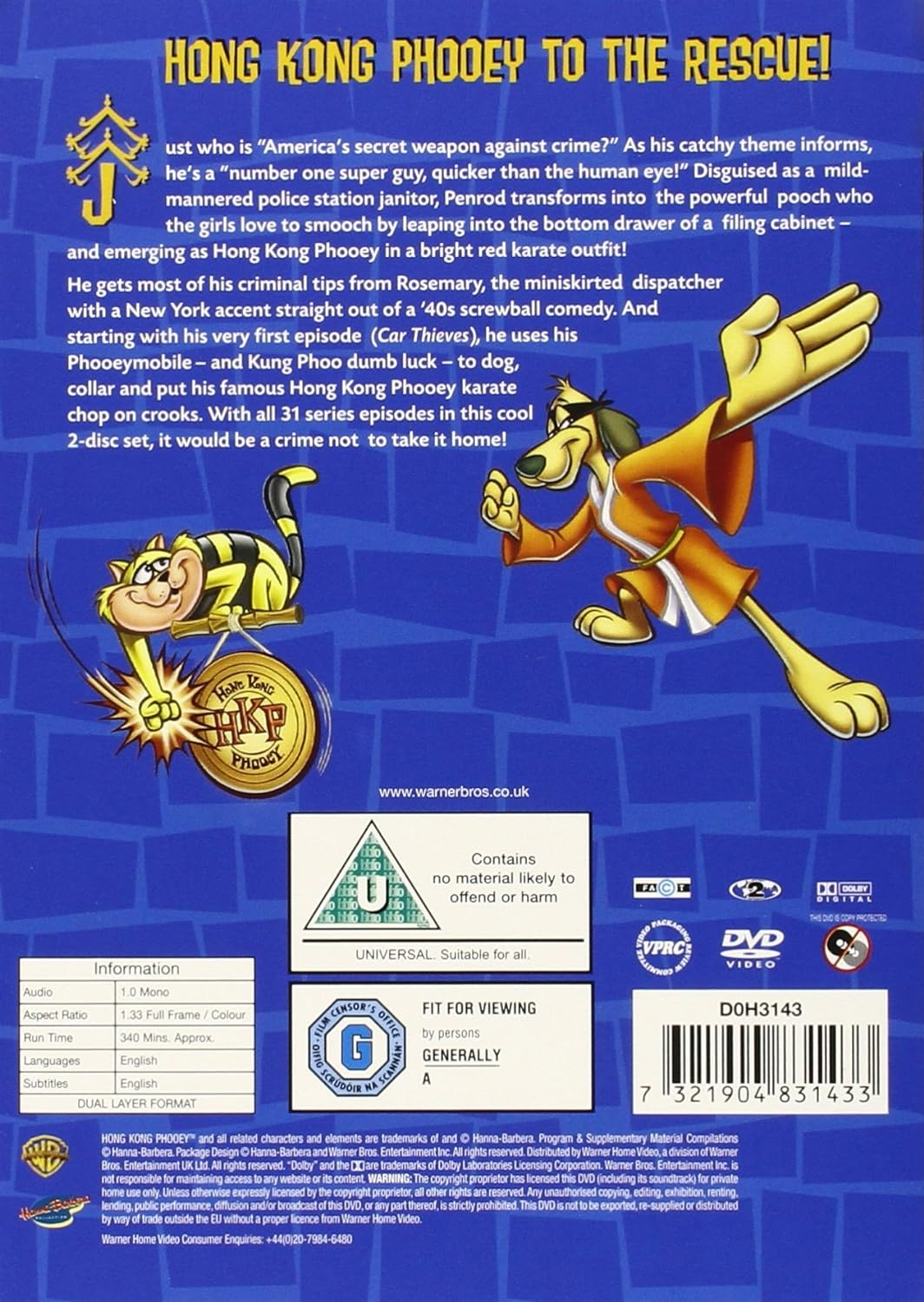 Hong Kong Phooey Boxset
