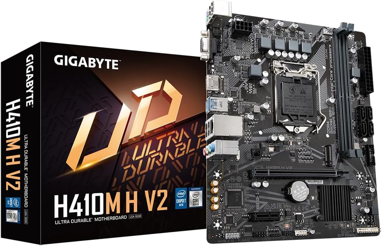 Gigabyte H410M H V2 Micro ATX Motherboard image number 4