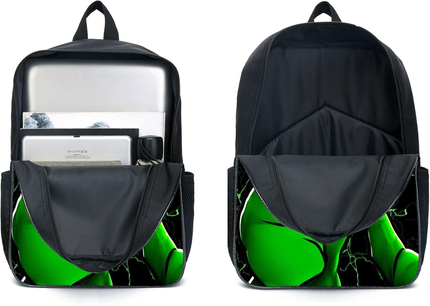 3Pcs Anime Game Banban Backpack Set with Keychain,16In 3D Printed Friend Cartoon Lunch Bag High Capacity Schoolbag Boy and Girl Schoolbag. image number 3