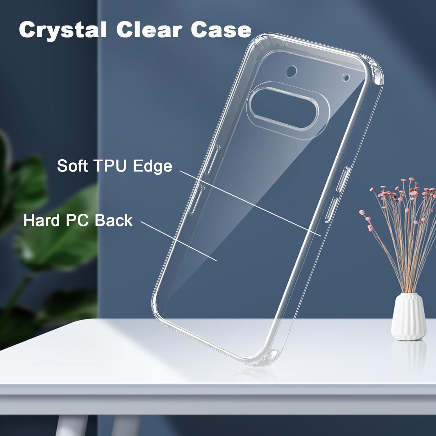 Jellypie for Nothing Phone 3A Case Clear, Transparent Shockproof Anti-Scratch Protective Case for Nothing Phone (3A) image number 7