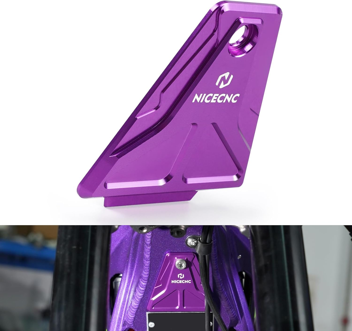 NICECNC Black Horn Cover Gap Cover Compatible with Surron Light Bee X Surron Light Bee S Surron Light Bee L1E Segway X160 Segway X260 See Fitment