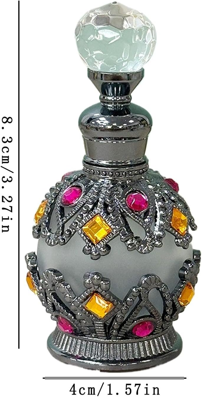 Refillable Empty Bottles - Fine Mist Atomizer Bottles with Jewelry, Luxurious Decorative Storage for Women | Small Spray Bottles, Elegant Atomizer for Women image number 5