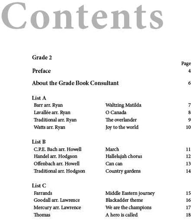 Trumpet Series 2 Grade 2 AMEB image number 3