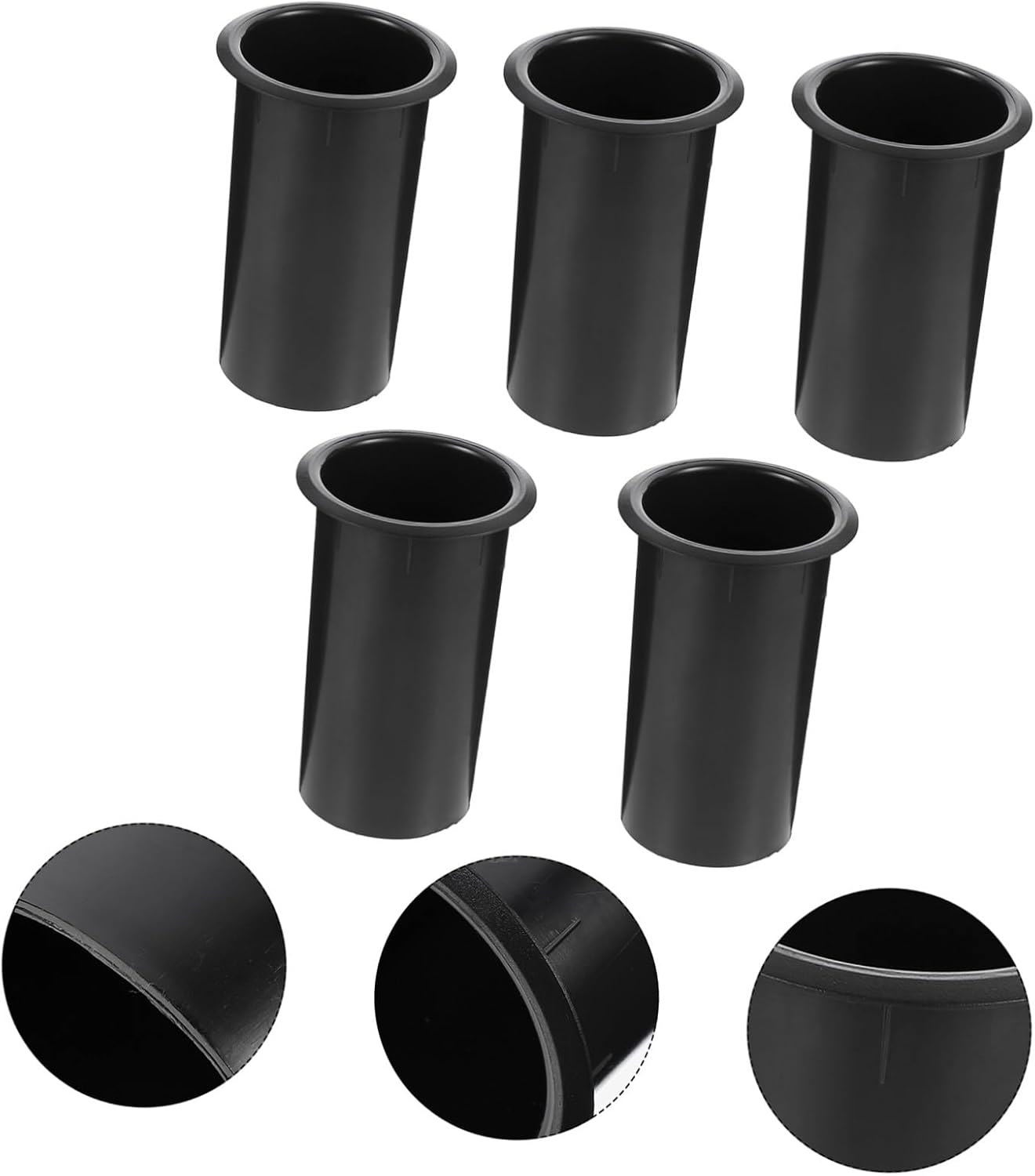 HIAKDOFT 5 Pcs Plastic Bass Reflex Speaker Port Tubes 60X110Mm Replacement Subwoofer Woofer Box Air Outlet Accessories for Home Audio Speaker Parts image number 6