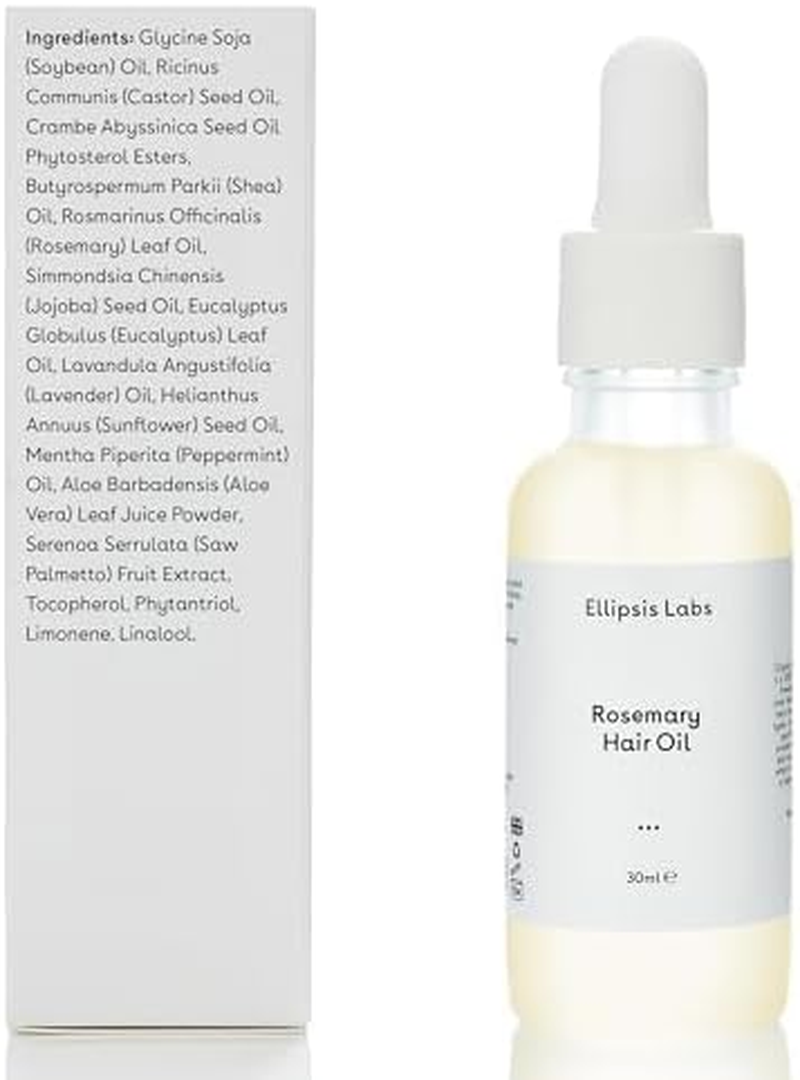 Rosemary and Mint Hair Oil by Ellipsis Labs &ndash; Vegan-Friendly Growth-Boosting Oil with Essential Oils for Hair Nourishment, Strengthening, Soothing, and Thicker, Healthier Hair, 30Ml image number 3