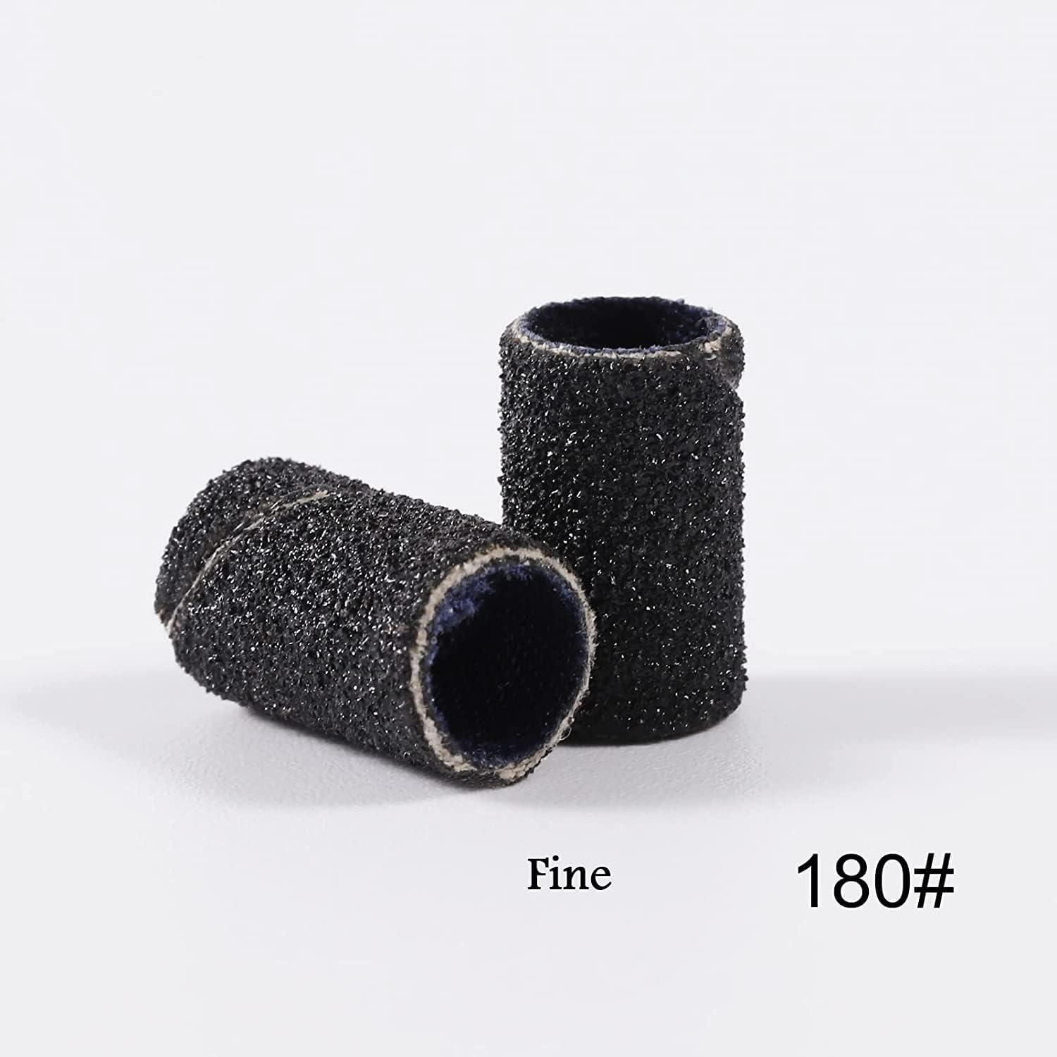 210Pcs Nail Sanding Bands Manicure Drill Set with Box Nail Drill Sanding Tape, 80/120 / 180 GRIT Nail Art Sanding Tape with 1Pcs 3/32 Inch Nail Drill Bit image number 3