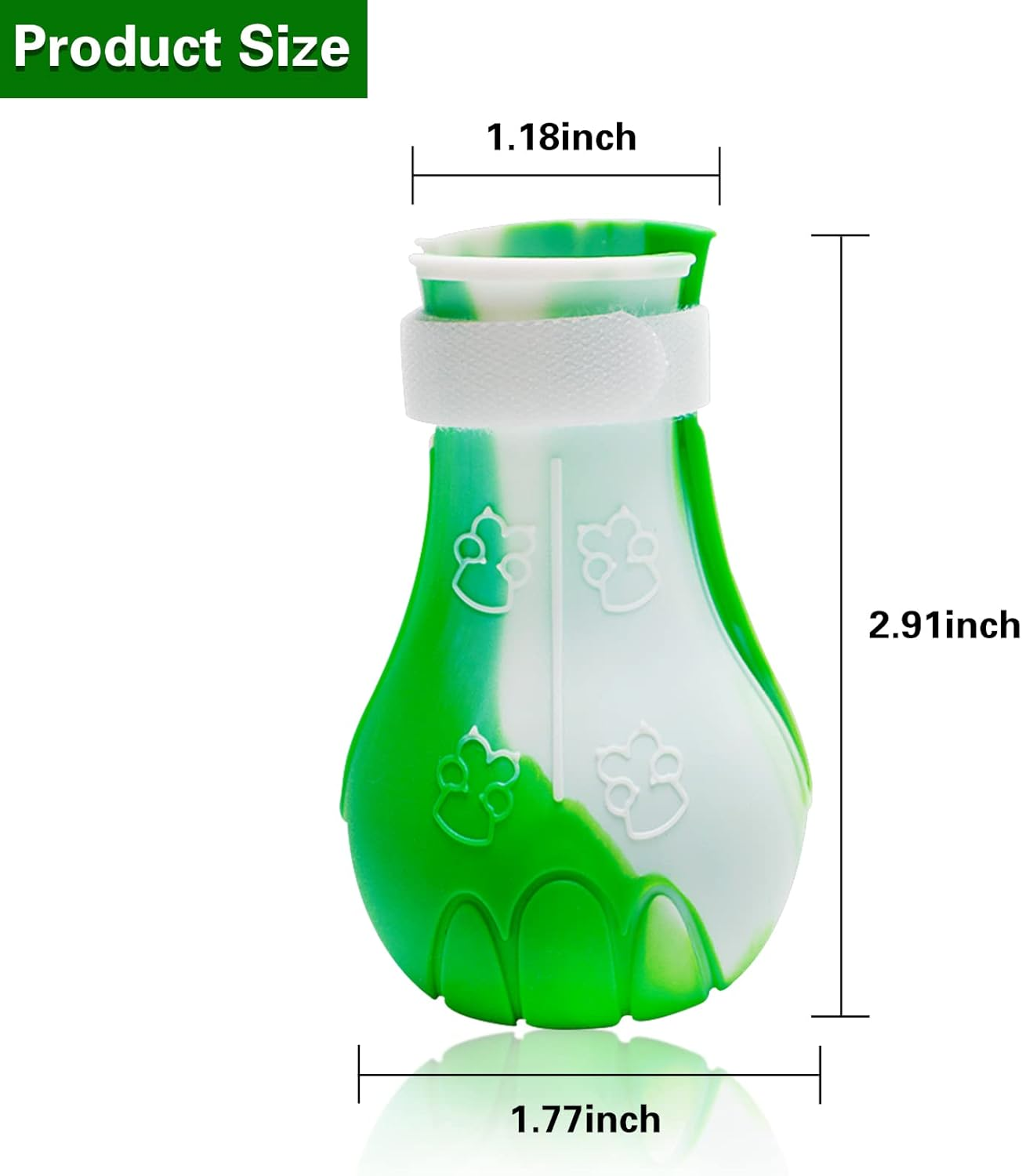 4Pcs Cat Boots for Cats Only Paw Covers Protectors New-Update Claws Shoes Paws Wound Boot Silicon anti Scratch Cat Mittens for Bathing, Nail Clipping, Ears Cleaning, Treatment image number 5