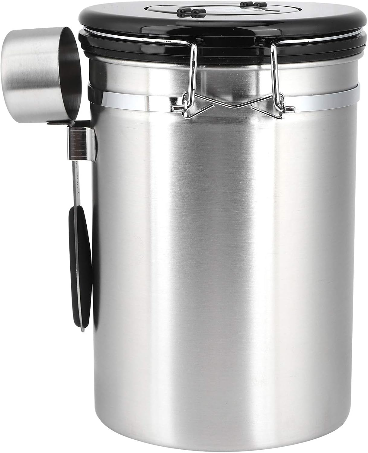 Coffee Bean Storage Container, with a Stainless Steel Coffee Spoon Portable Coffee Bean Canister, Dried Fruits for Coffee Beans Home Tea Leaves image number 1