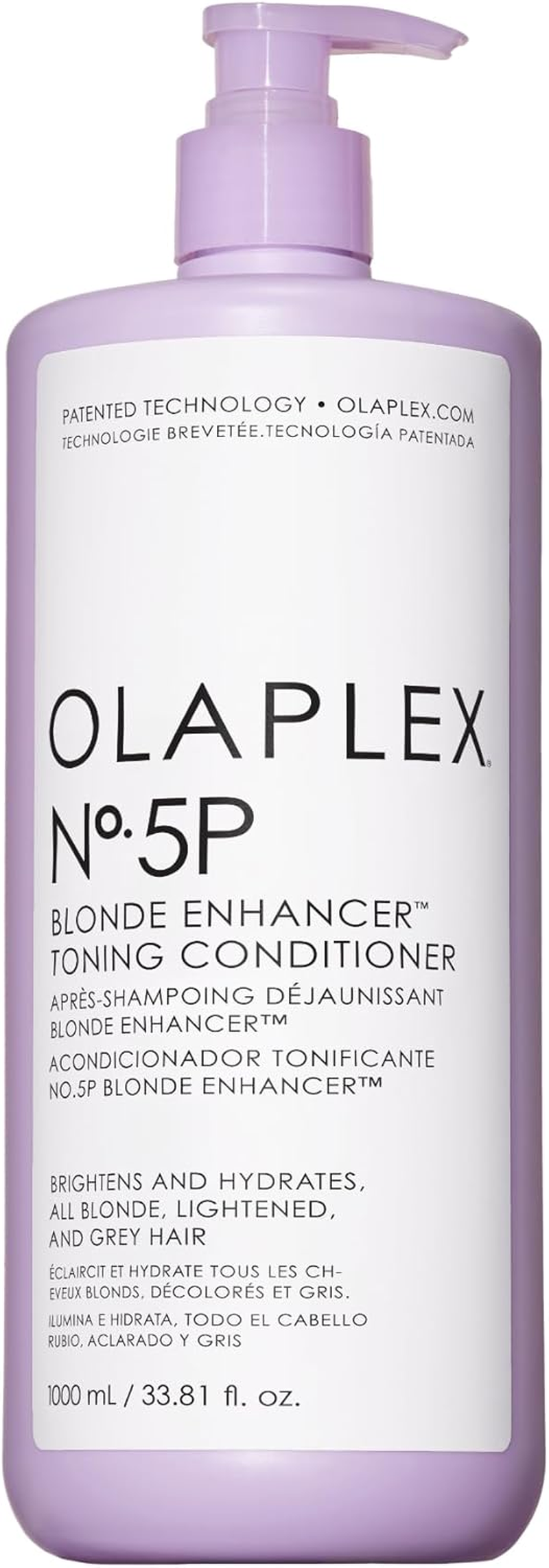 No 5P Blonde Enhacer Toning Conditioner by Olaplex for Unisex - 33.81 Oz Conditioner