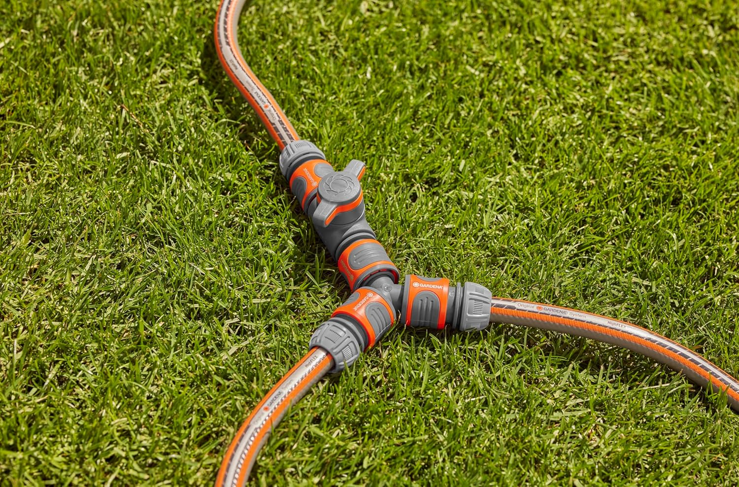 Gardena Control Valve: for Regulating or Shutting off the Water Flow at One End of the Y-Coupling, Ideal for Regulating the Range of a Sprinkler (18267-20) image number 5