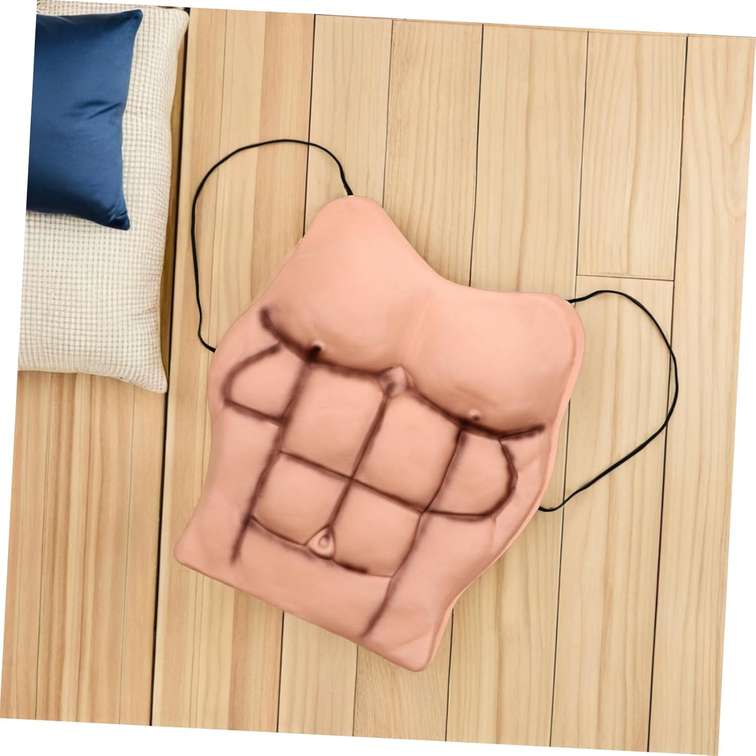 Gadpiparty Fake Abs Halloween Party Costume Artificial Fake Muscle Costume False Muscle Fancy Cosplay Chest Prom Suit for Guys Shirt Short Sleeve 3D image number 4